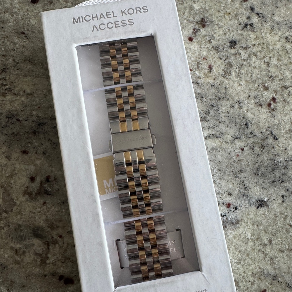 Michael Kors Silver Gold Watch